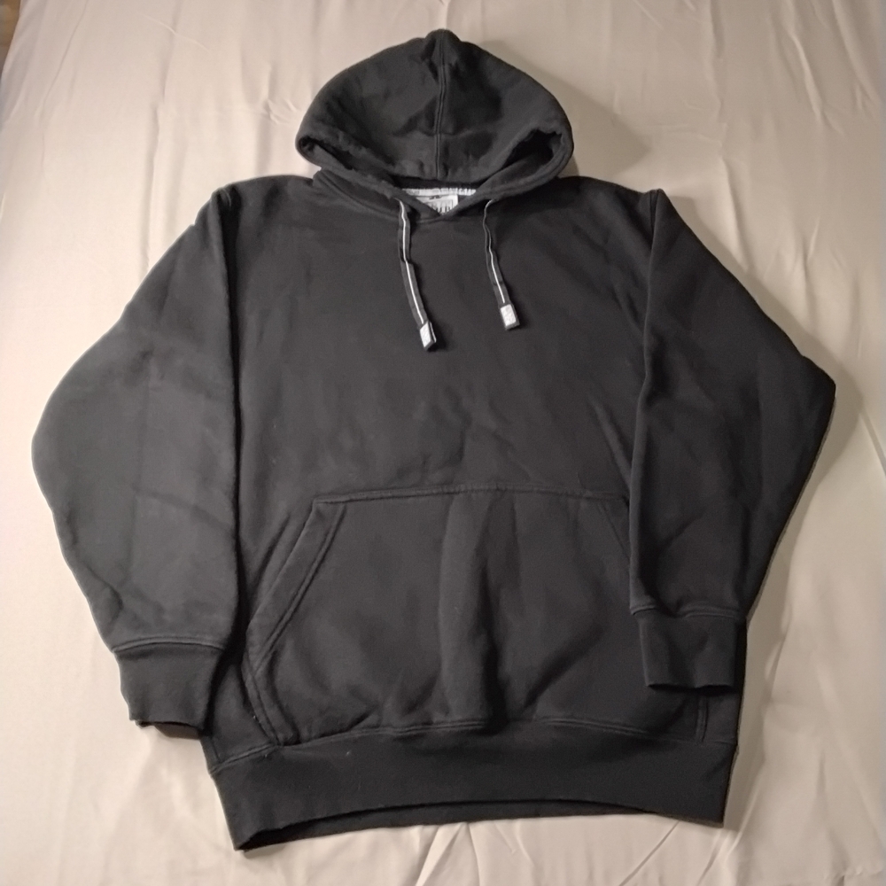 Proclub Heavyweight Classic Black Men's Hoodie Pullover Sweatshirt Sz S Fleece.